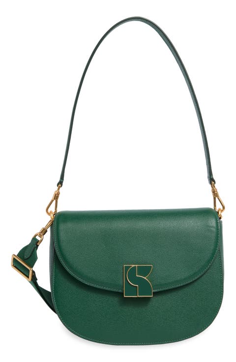 dakota textured medium shoulder bag