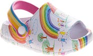 CRAYOLA Kids' Rainbow Graphic Clog