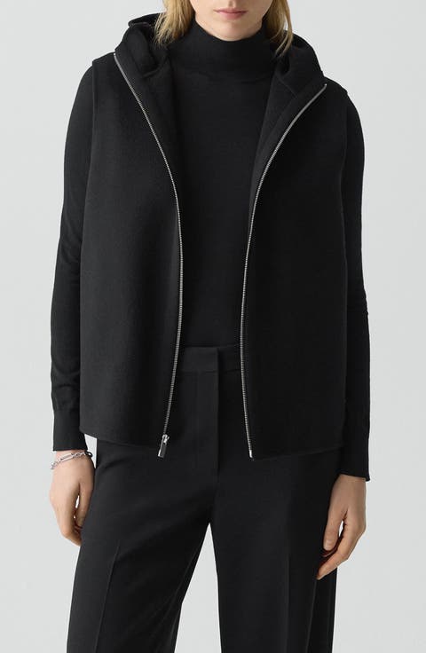Wool & Cashmere Hooded Vest
