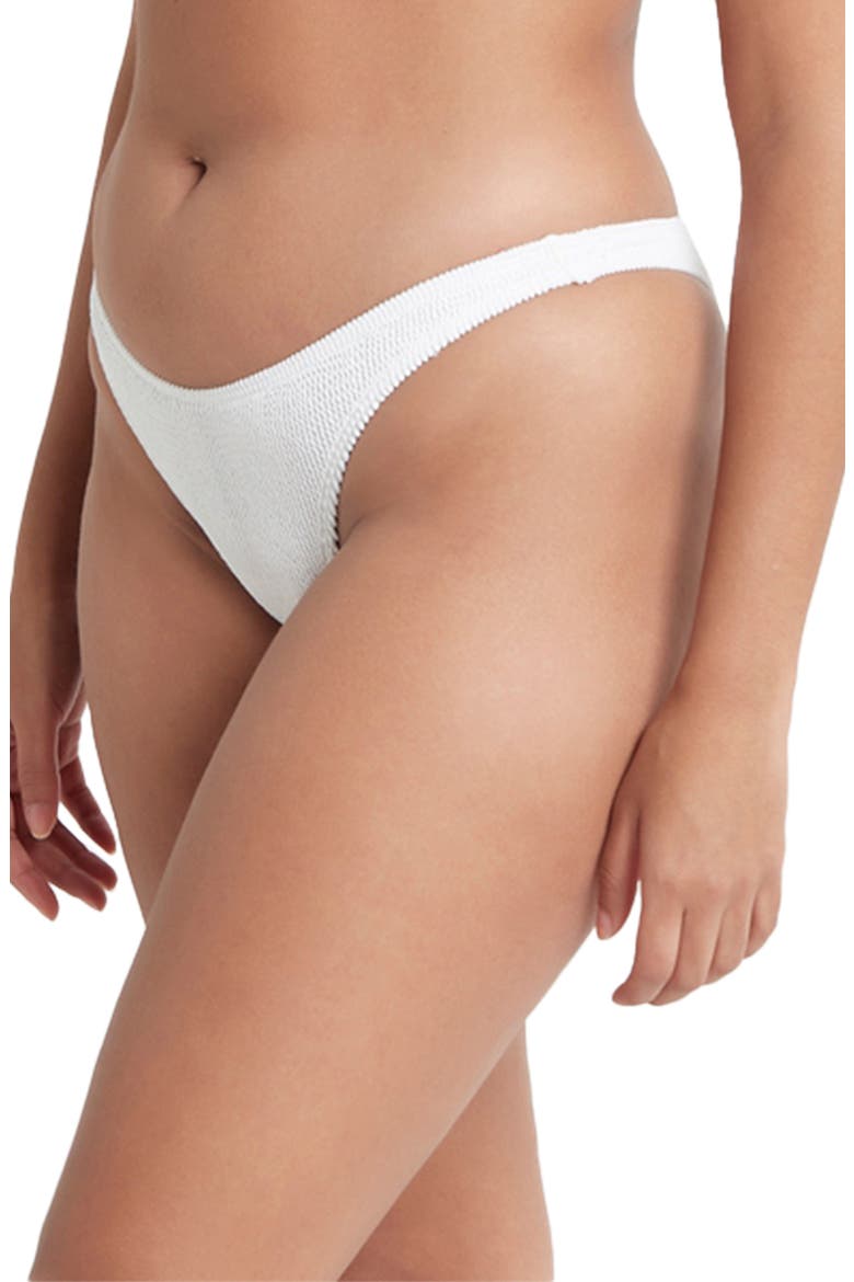 BOUND by Bond-Eye Sinner Bikini Bottoms, Alternate, color, OPTIC WHITE