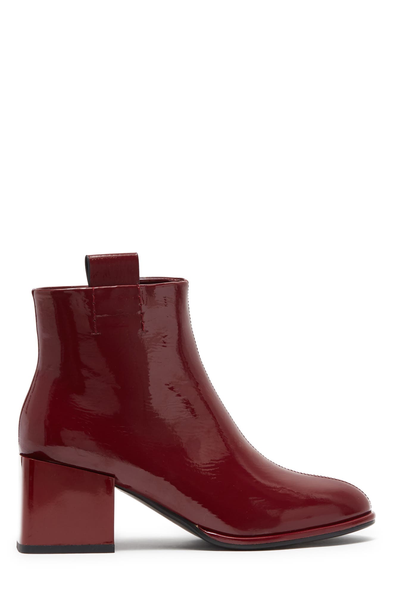 Monty Block Heel Bootie, Alternate, color, BURGUNDY
