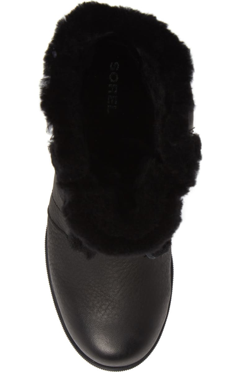 SOREL Joan of Arctic II Lux Wedge Genuine Shearling Bootie, Alternate, color,