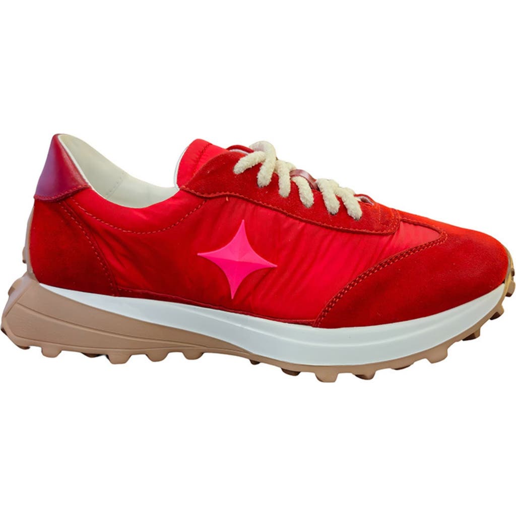Madison Maison Star Jogger Sneaker In Red