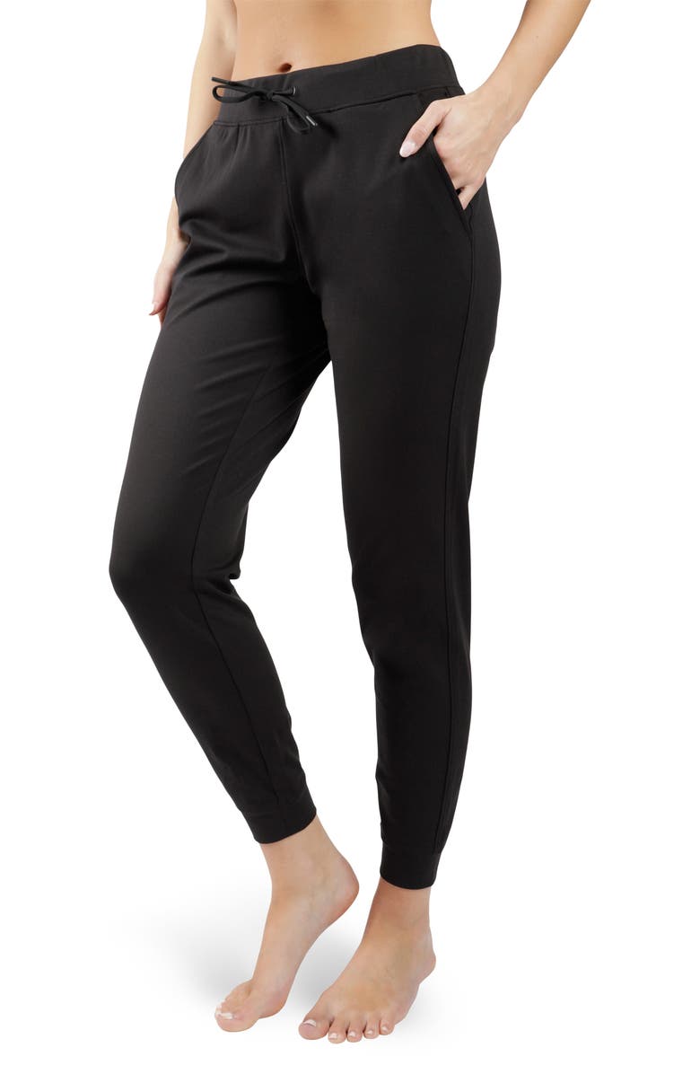 90 DEGREE BY REFLEX Lux Drawstring Joggers, Main, color,