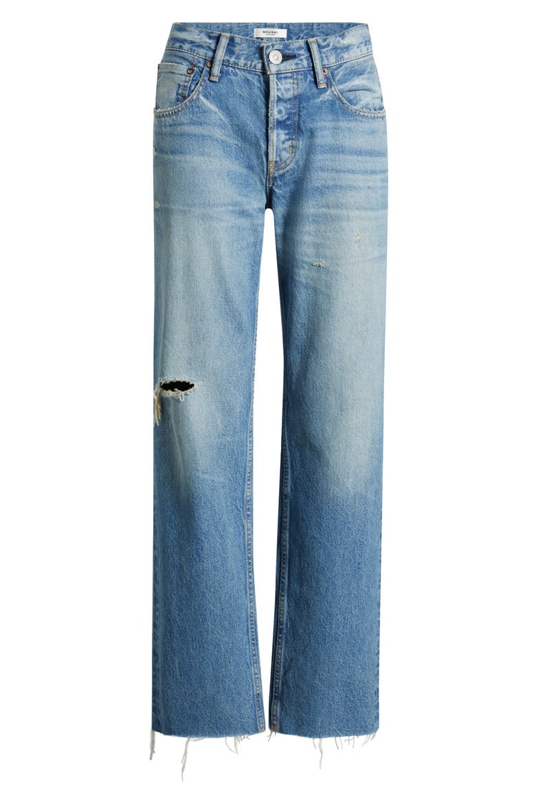 Frankford Ankle Straight Leg Jeans, Alternate, color, BLUE