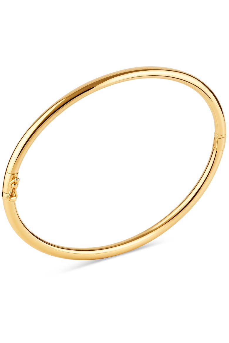 3mm Bangle Bracelet in 14K Gold, Alternate, color, Gold