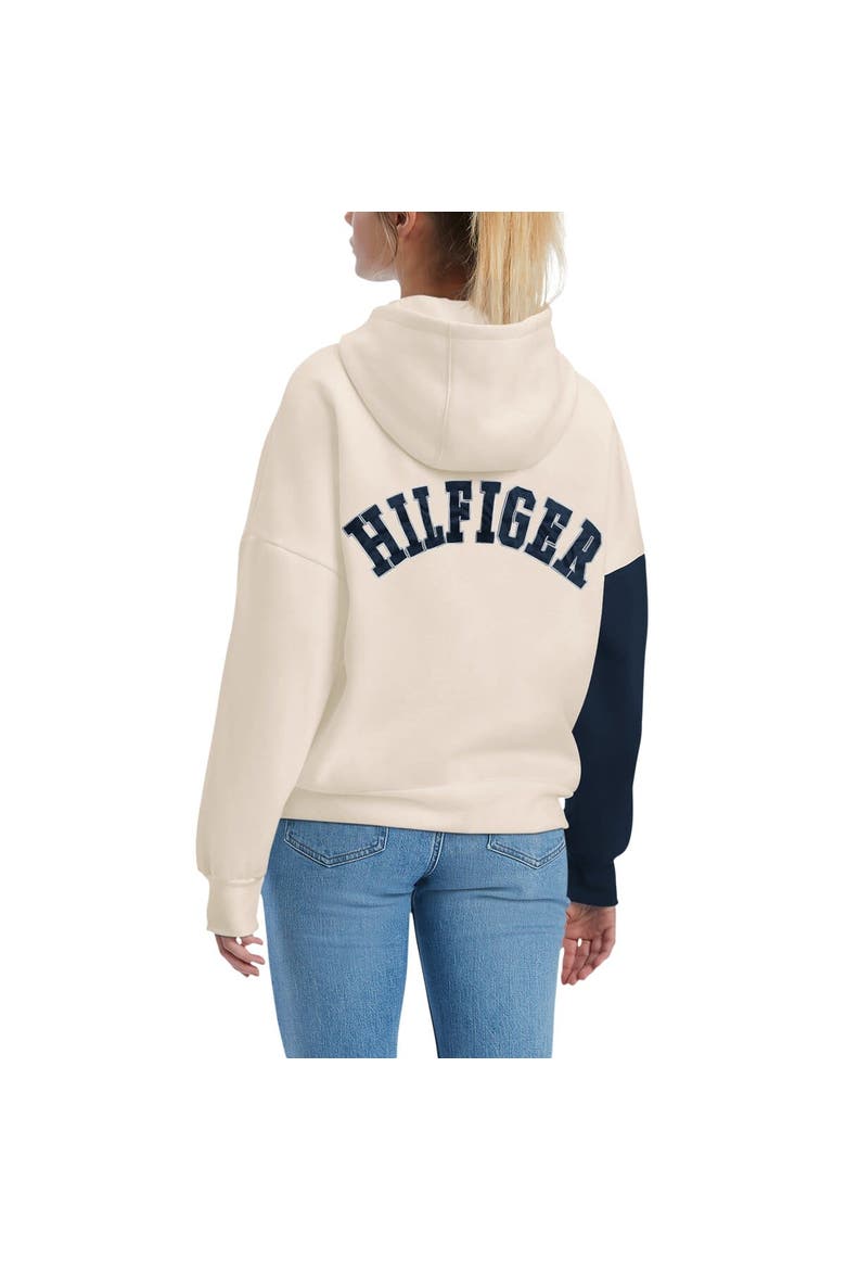 Women's Tommy Hilfiger Cream/Navy Dallas Cowboys Harriet Pullover Hoodie, Alternate, color, Cream
