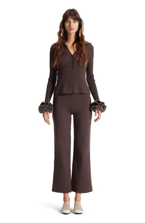 Nomia Wide Leg Knit Pant