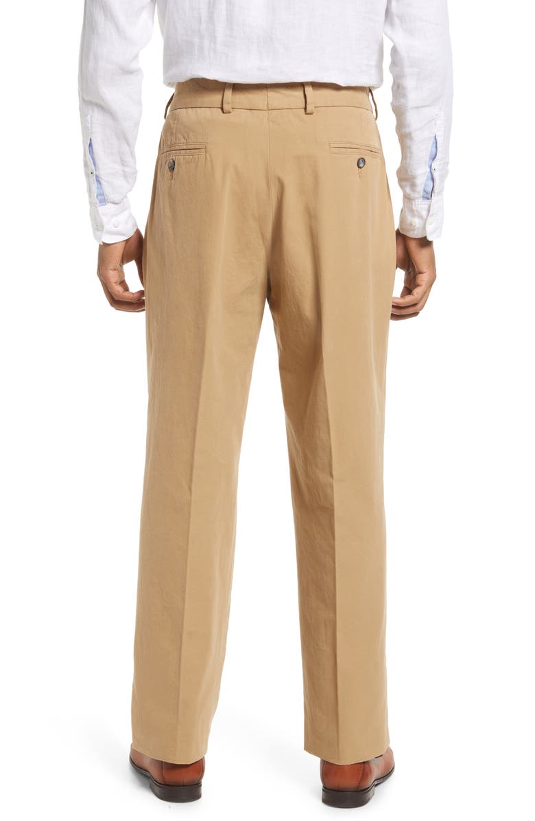 Berle Charleston Washed Poplin Chino Pants, Alternate, color, Tan