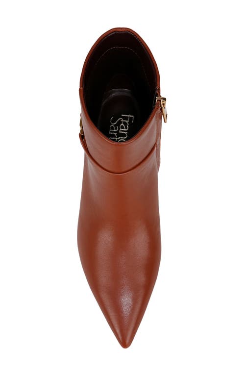 Franco Sarto Marnie Kitten Heel Bootie In Brown
