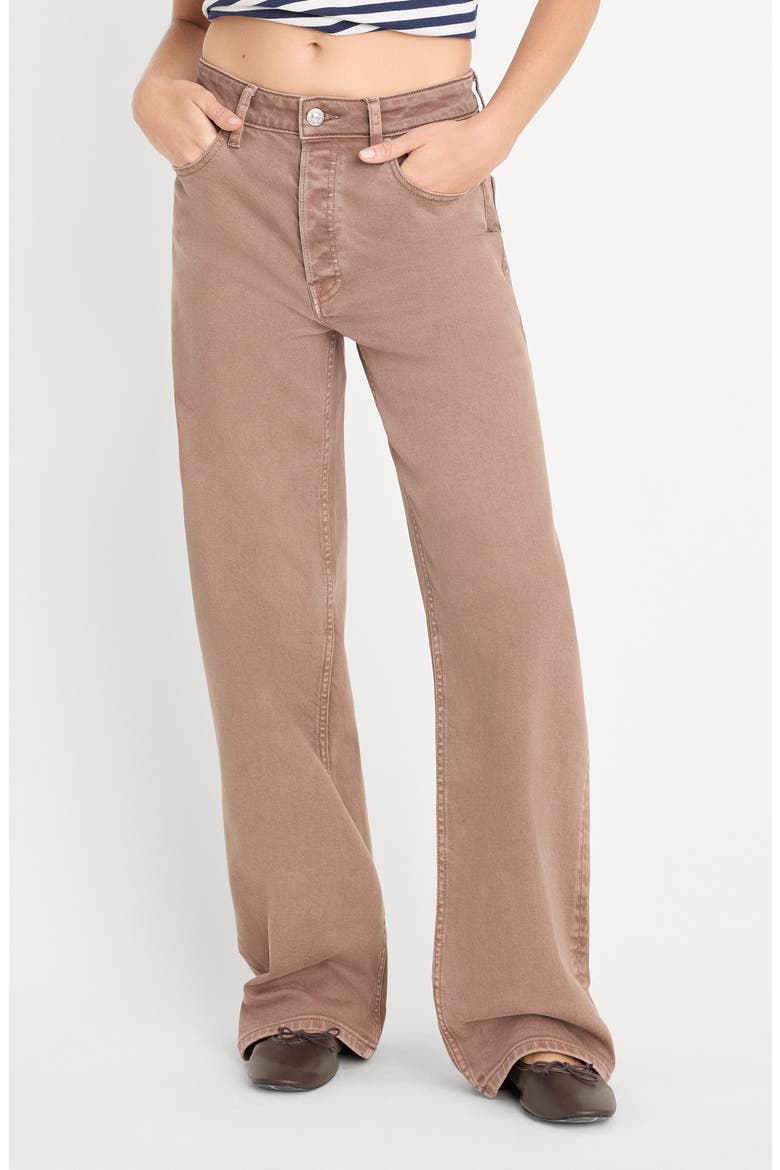 Wide Leg Jeans, Alternate, color, HEARTH