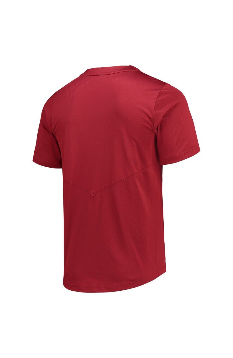 Nike Crimson Alabama Crimson Tide Full-Button Replica Softball Jersey, Alternate, color, 