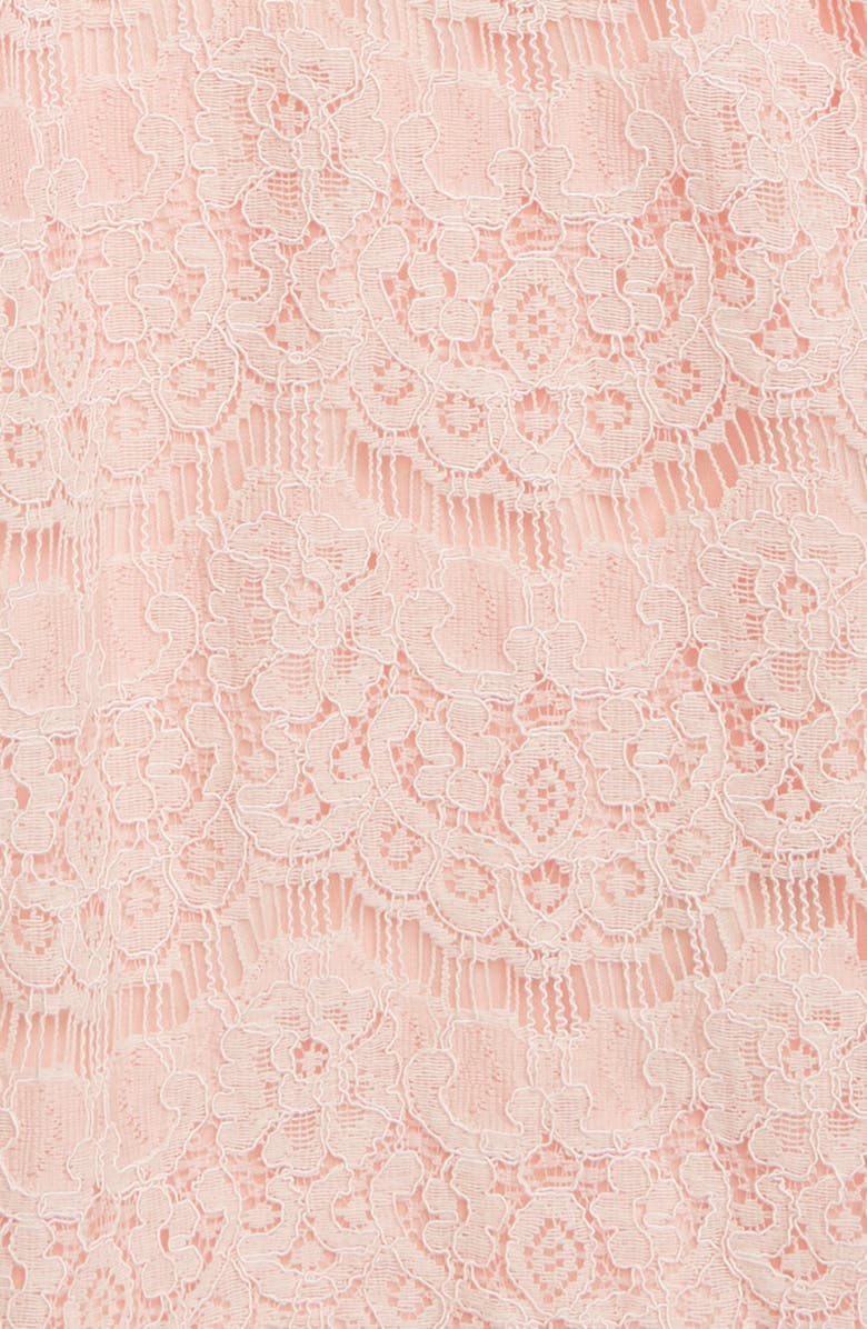 Love, Fire Mock Neck Lace Top, Alternate, color, 