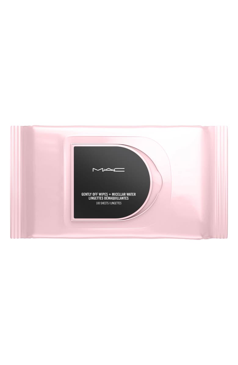 MAC Cosmetics MAC Gently Off Wipes + Micellar Water, Main, color, 