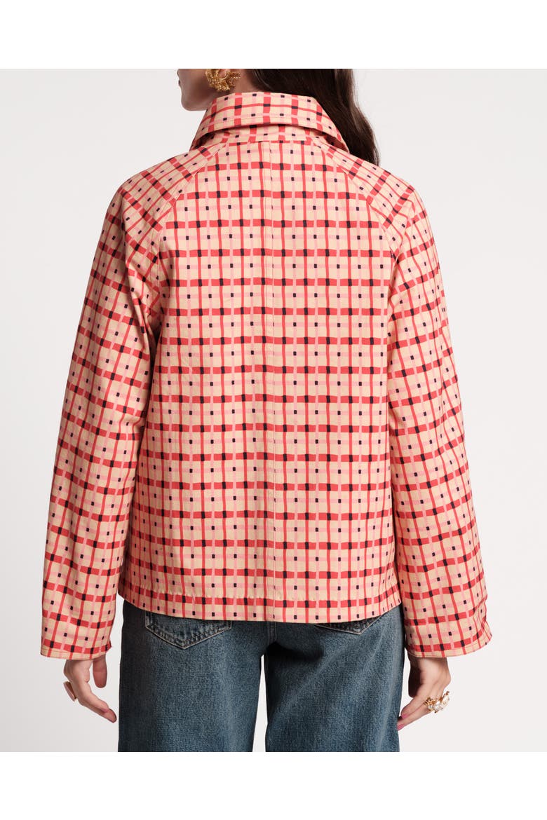 Short Spiffy Trench Lollipop, Alternate, color, Pink/Red/Multi
