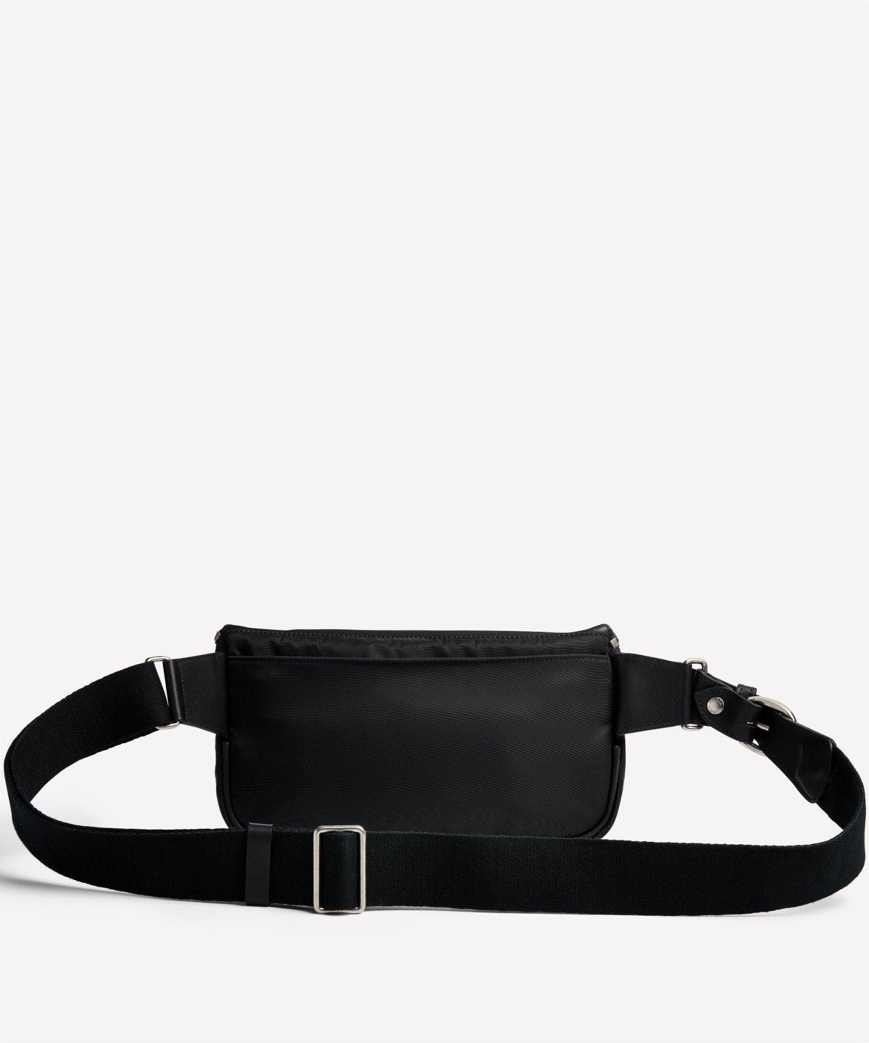 Ghurka Gramercy No. 308, Alternate, color, Black Nylon 
Leather