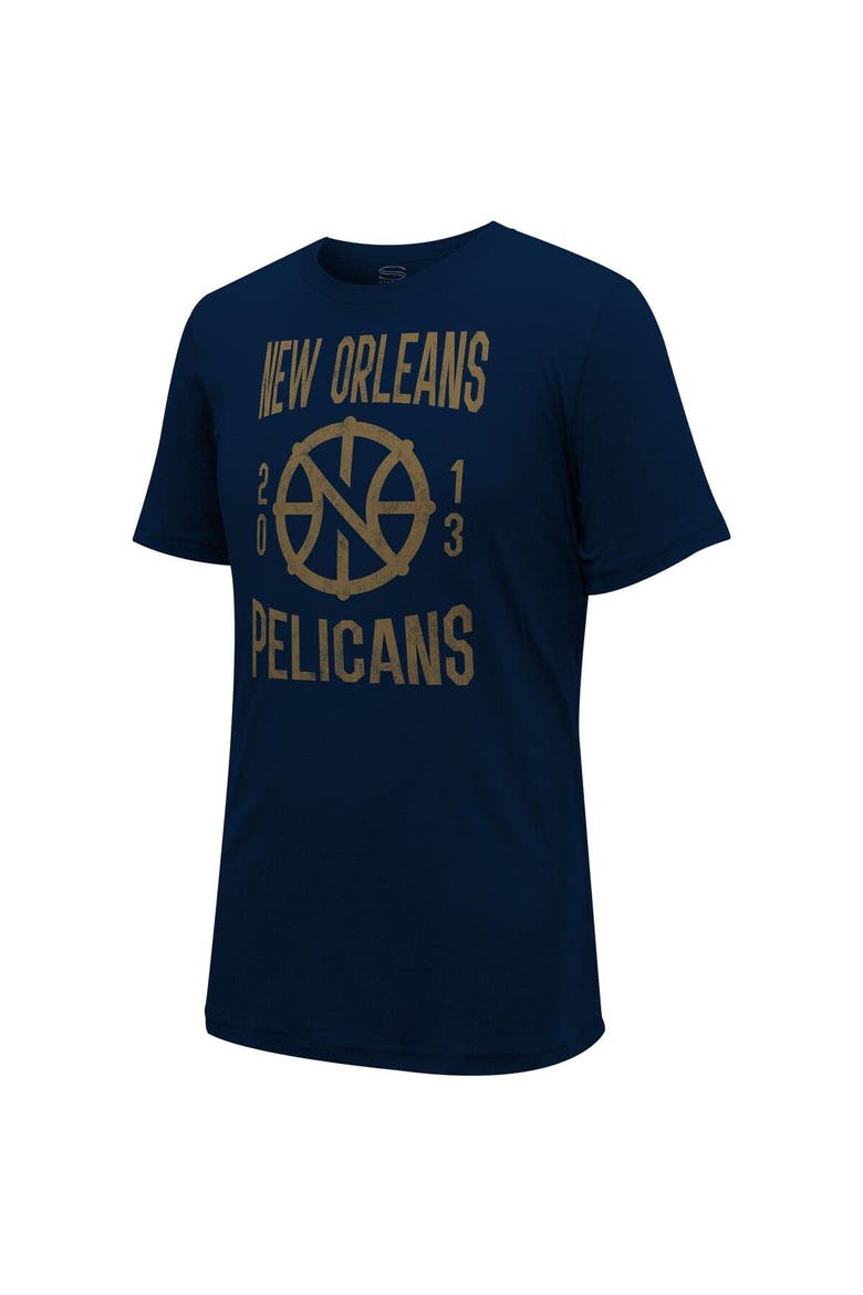 Unisex Stadium Essentials  Navy New Orleans Pelicans City Year T-Shirt, Alternate, color, Navy