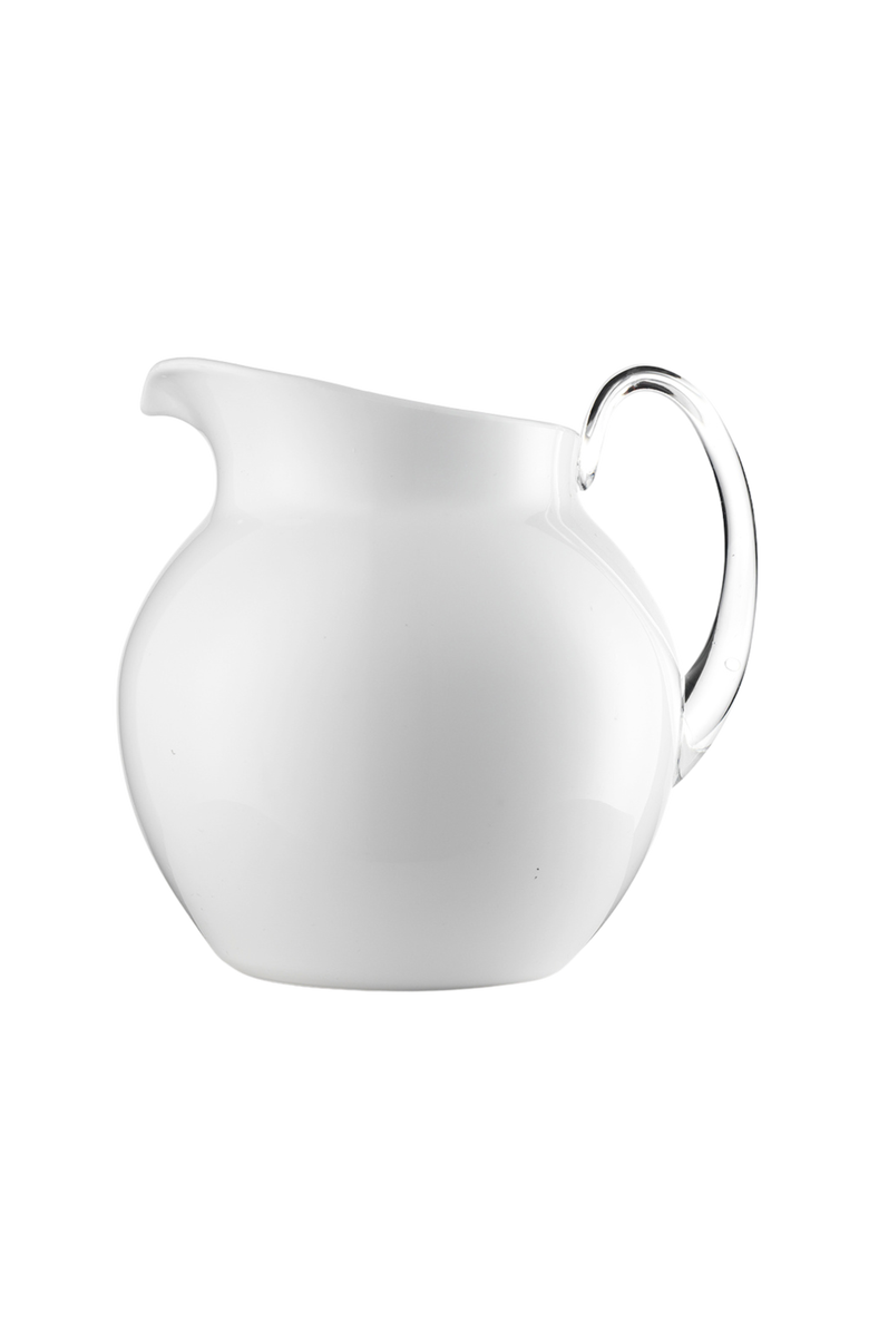 Mario Luca Giusti Palla Glaze Pitcher, Main, color, White