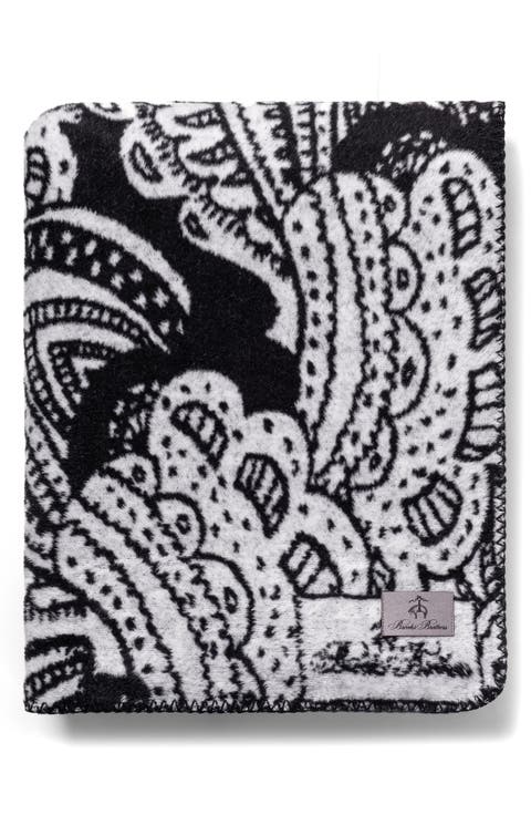 Paisley Throw Blanket