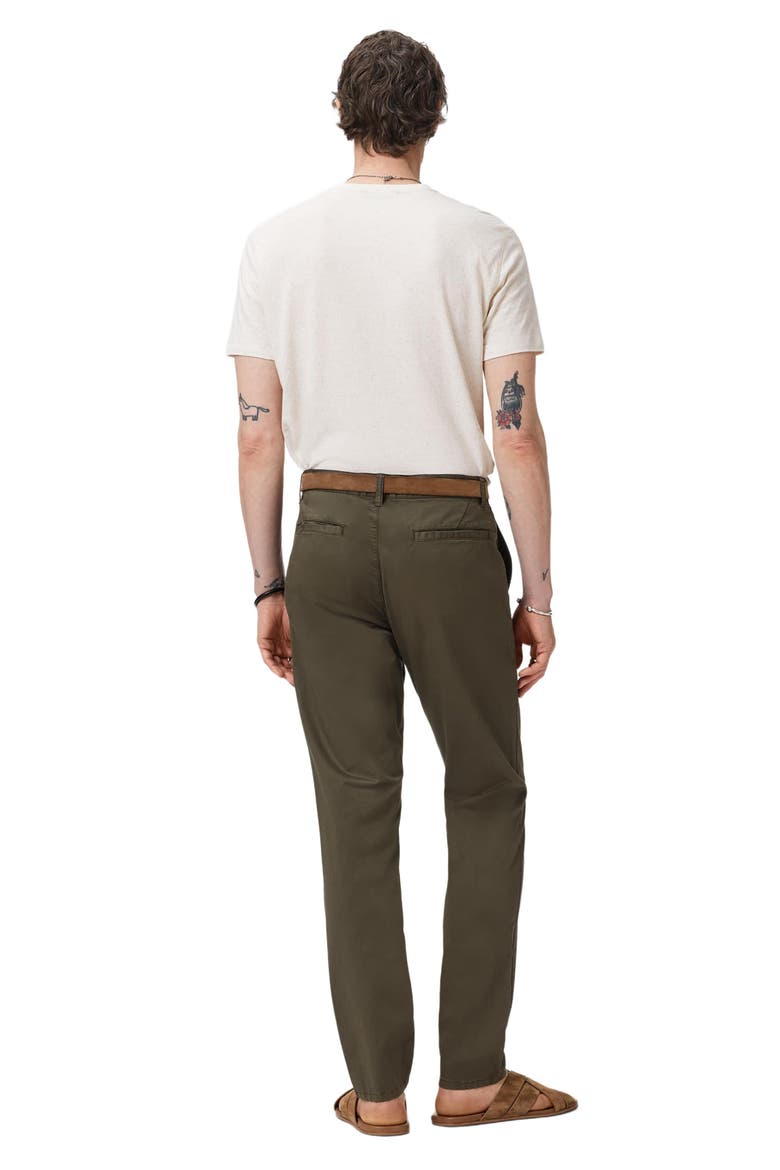 Lenny Slim Fit Chino Pants, Alternate, color, DARK OLIVE