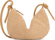 Mansur Gavriel Mini Fortuna Woven Raffia Bag