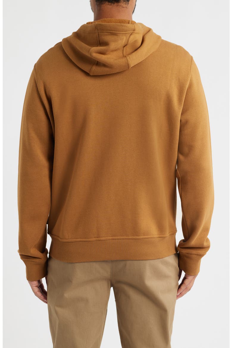 Northcoast Zip-Up Hoodie, Alternate, color, RUSSET