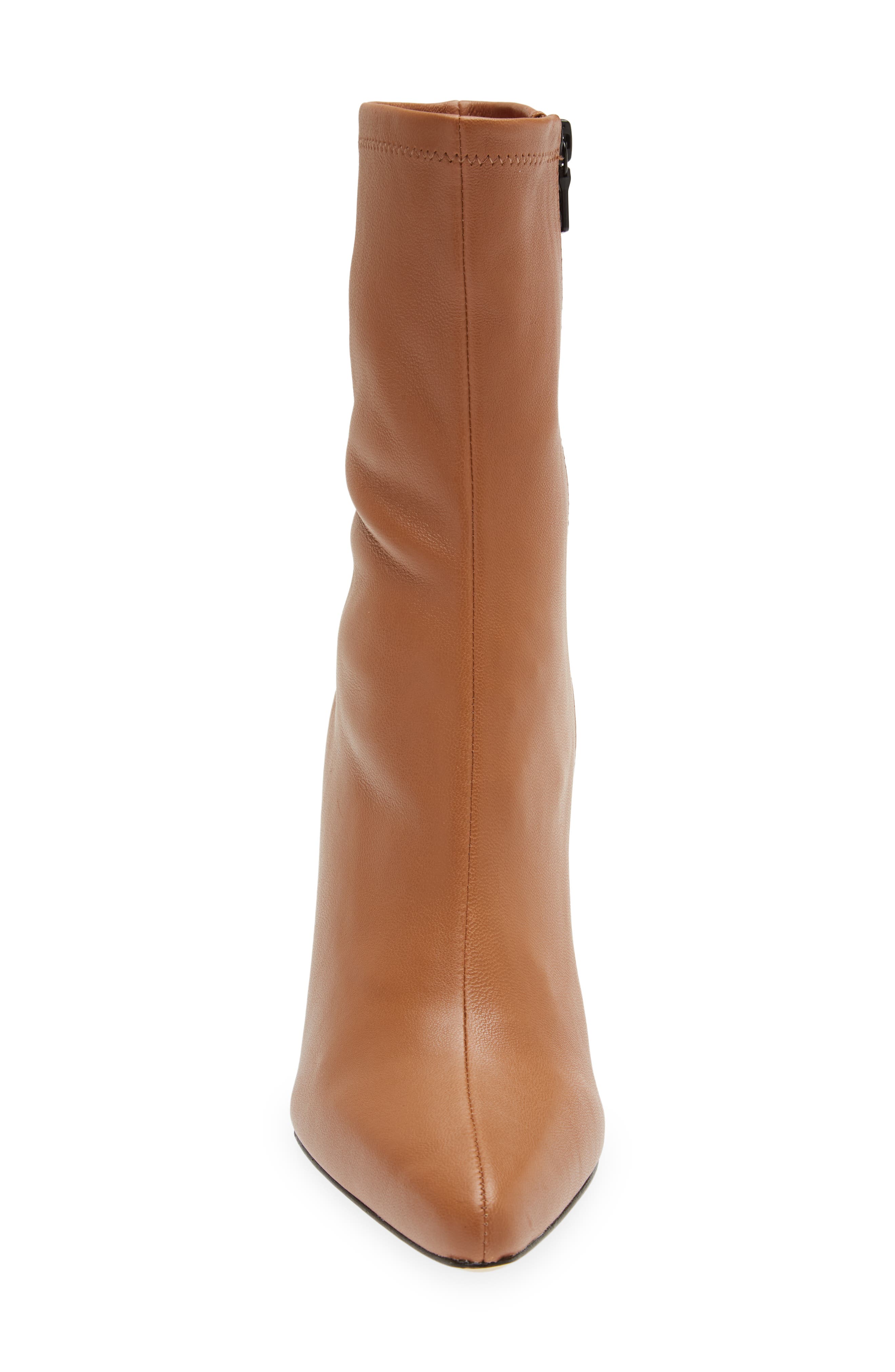 Phoenix Wedge Heel Bootie, Alternate, color, TOBACCO LEATHER