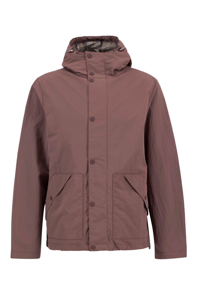 Baywick Showerproof Hooded Jacket, Alternate, color, PEPPERCORN