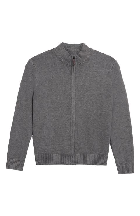 Kids' Full Zip Cardigan Sweater (Big Kid)