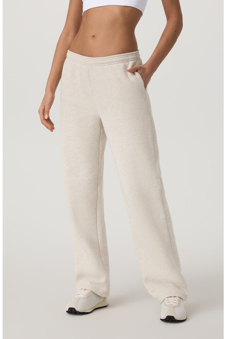 Restore Straight Leg Sweatpants, Alternate, color, BONE HEATHER