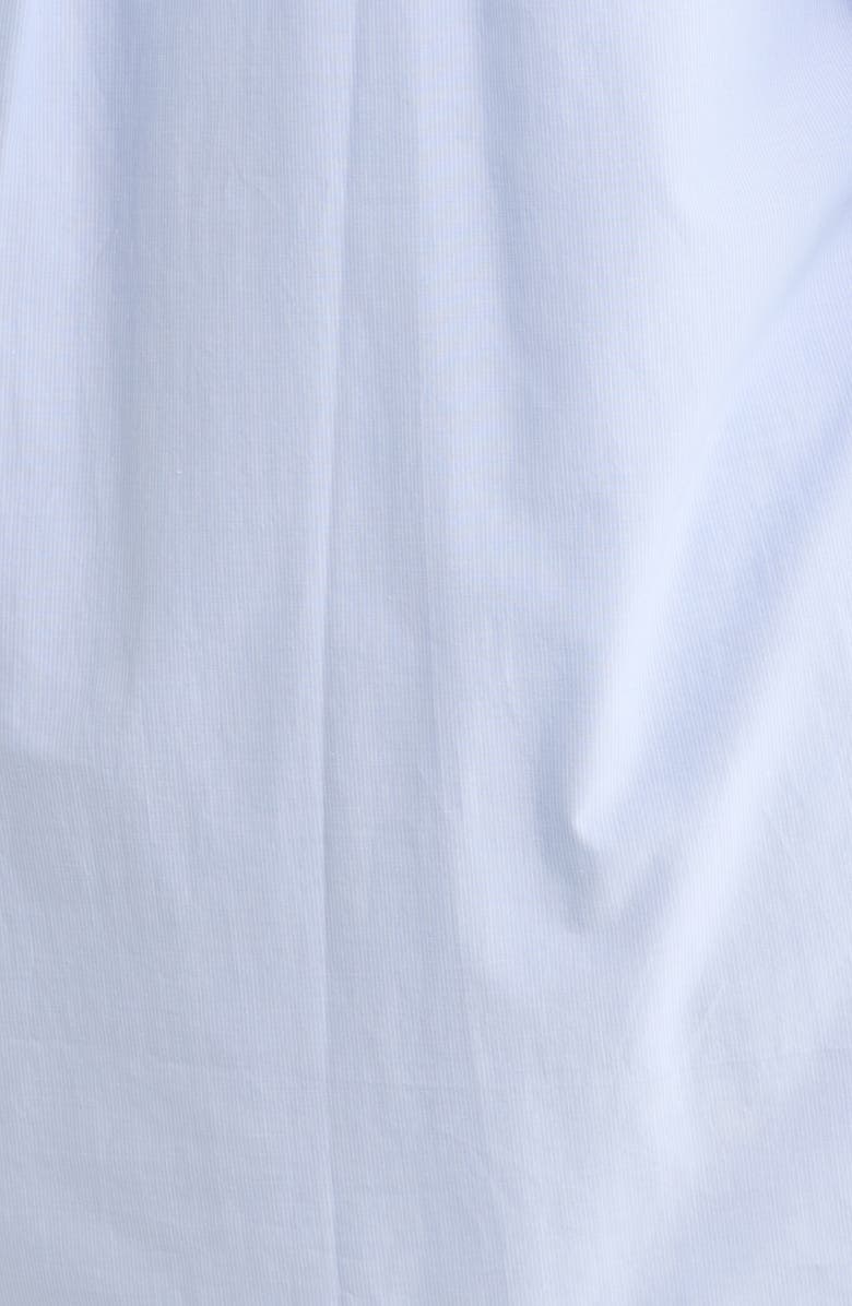 Eileen Fisher Classic Collar Easy Organic Cotton Button-Up Shirt, Alternate, color, Myrtle