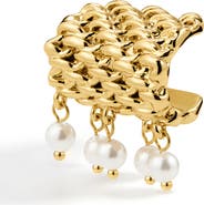 Luv AJ Palma Imitation Pearl Ear Cuff