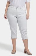 NYDJ Marilyn Stripe Straight Leg Capri Jeans