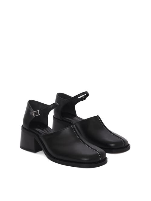 Maguire Orcia Cream Ballerina In Black