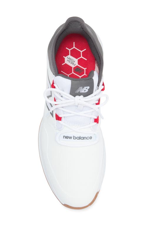 New Balance Golf Fresh Foam Roav Spikeless Golf Shoe In White