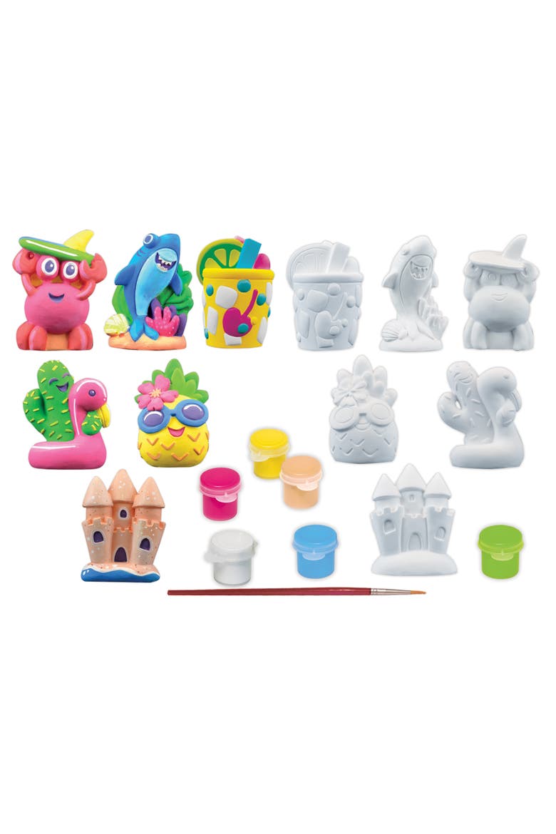Fun in the Sun Plaster Paint Set, Alternate, color, Multicolor