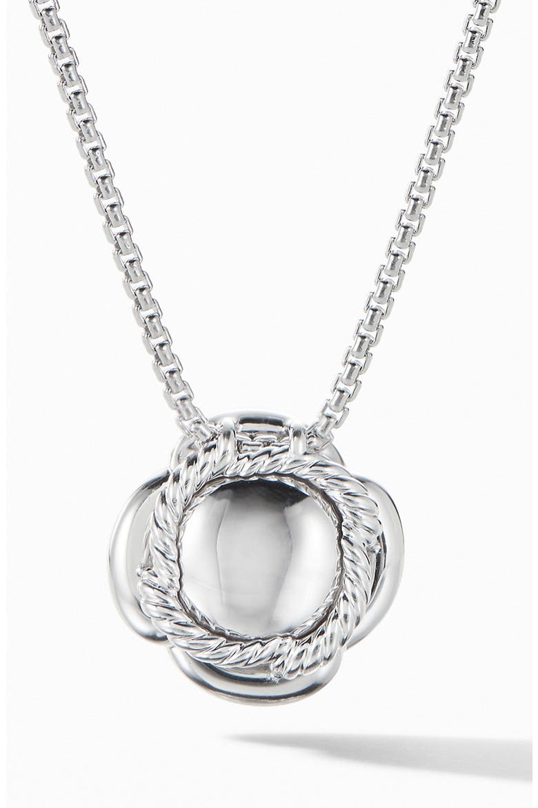 Continuance Pearl Pendant Necklace with Diamonds, Alternate, color, PEARL/ DIAMOND