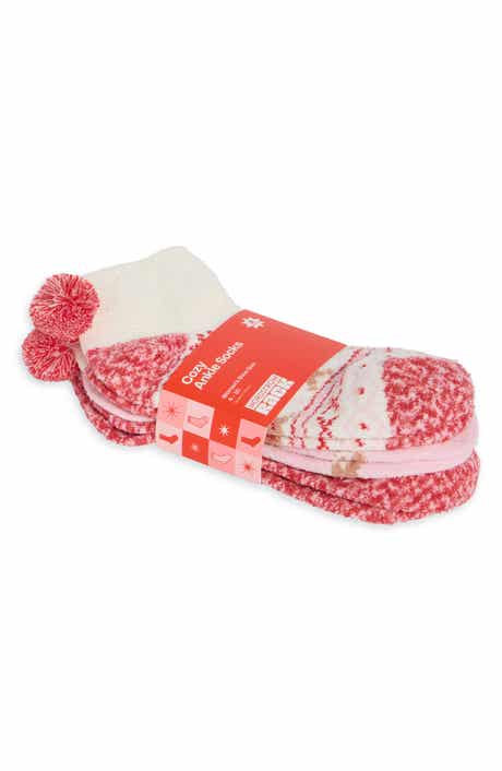3-Pack Assorted Ankle Socks