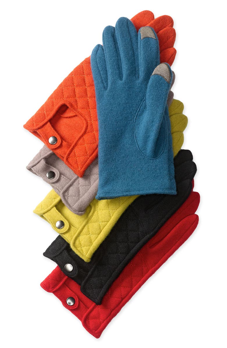 Echo 'Driver Touch' Wool Blend Gloves, Alternate, color, 