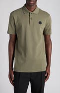 Moncler Logo Patch Cotton Polo