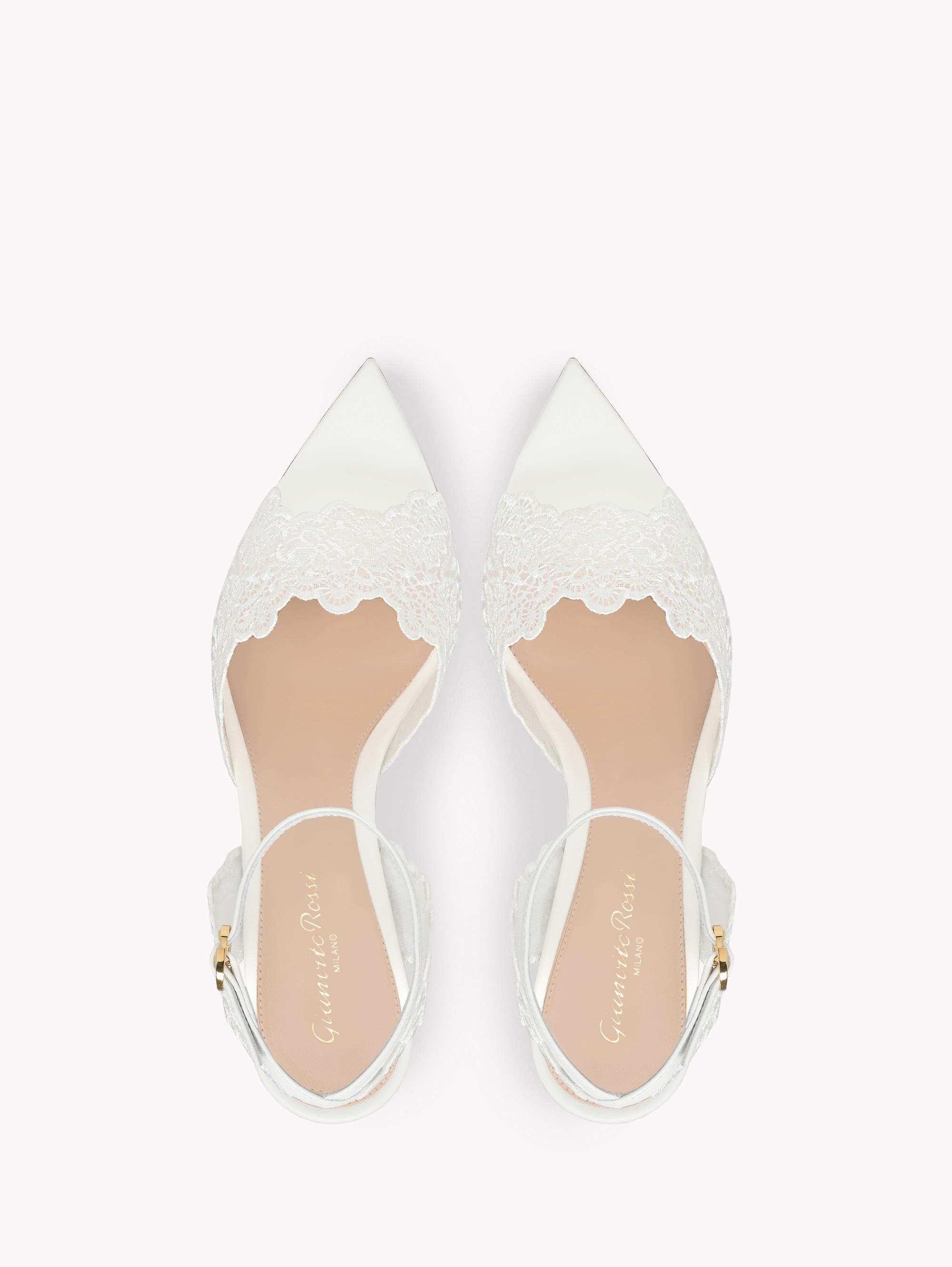 Gianvito Rossi Yvonne Sandal, Alternate, color, White Textile