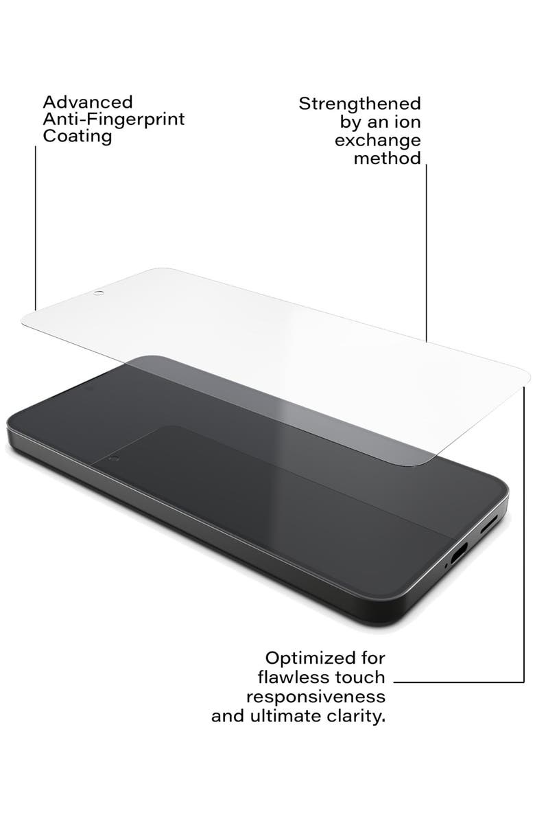 Gadget Guard Plus $150 Guarantee Glass Screen Protector for Samsung Galaxy S26 Plus, Alternate, color, Clear