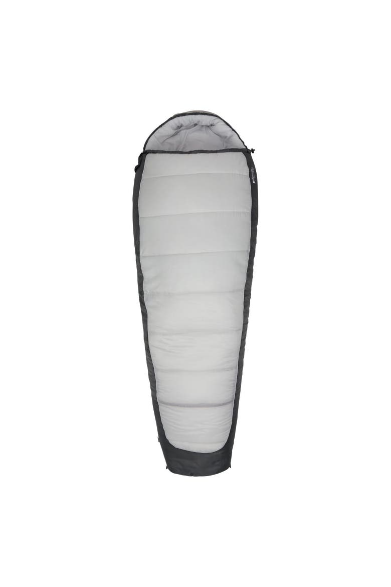 Left Zip Microlite 1400 Winter Mummy Sleeping Bag, Main, color, Dark Grey
