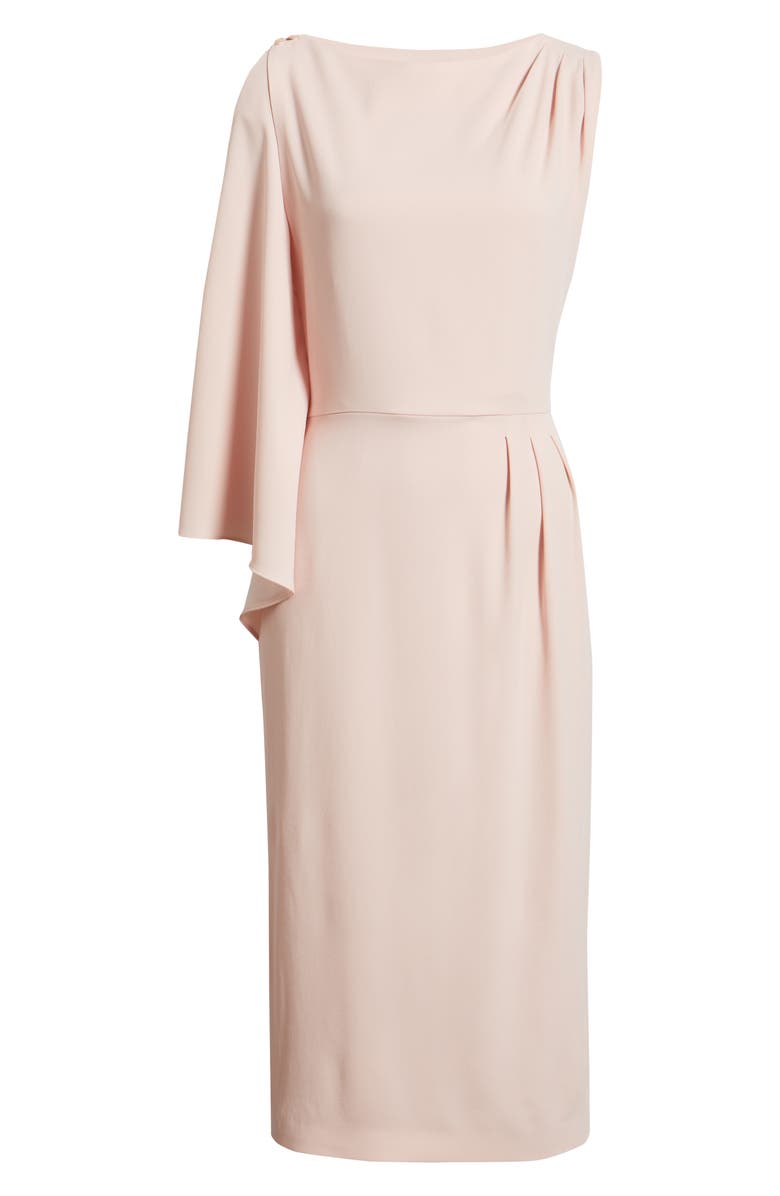 Nordstrom Single Split Sleeve Midi Dress, Alternate, color, Pink Smoke