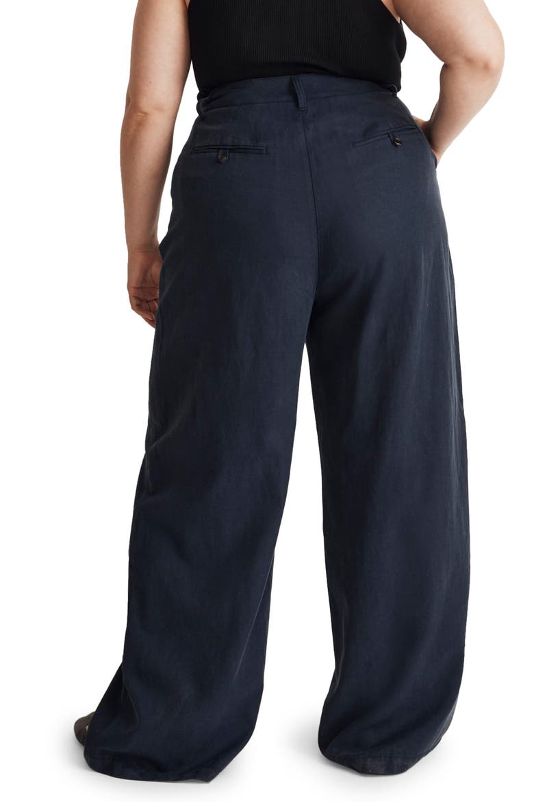 Harlow Wide Leg Pants, Alternate, color, DEEP INDIGO