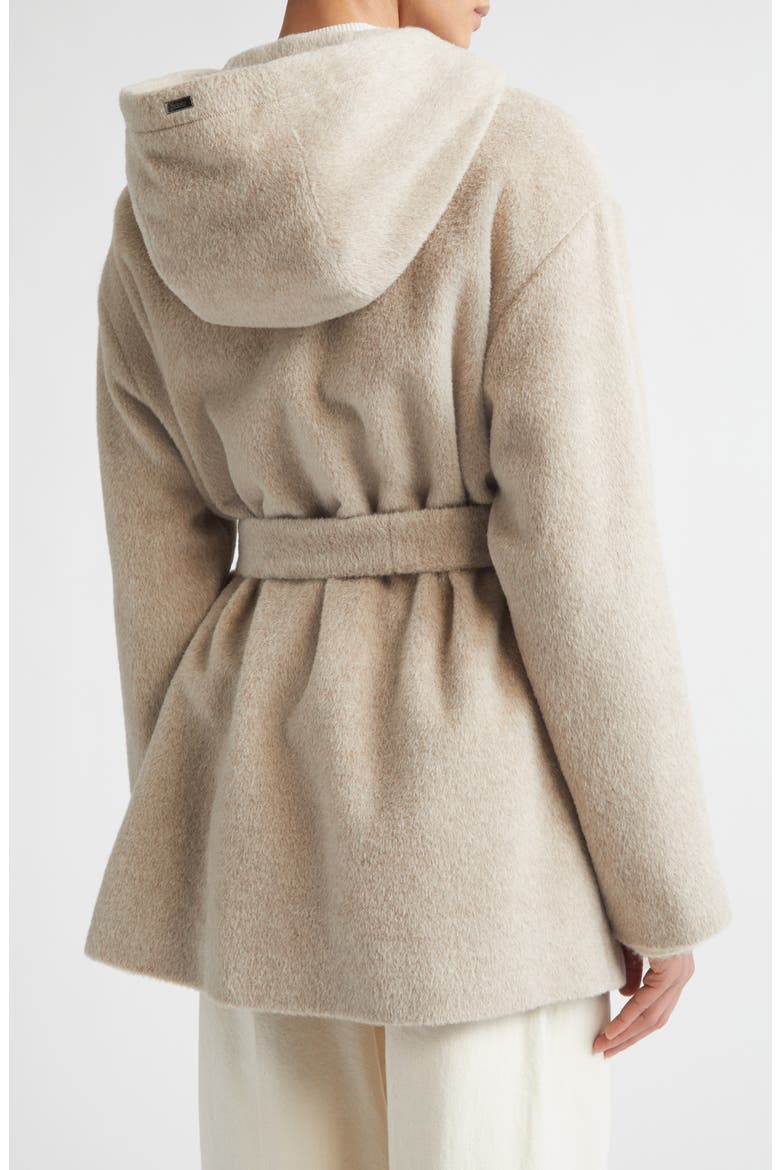 Alpaca Blend Beaver Effect Coat, Alternate, color, 1985 CHANTILLY