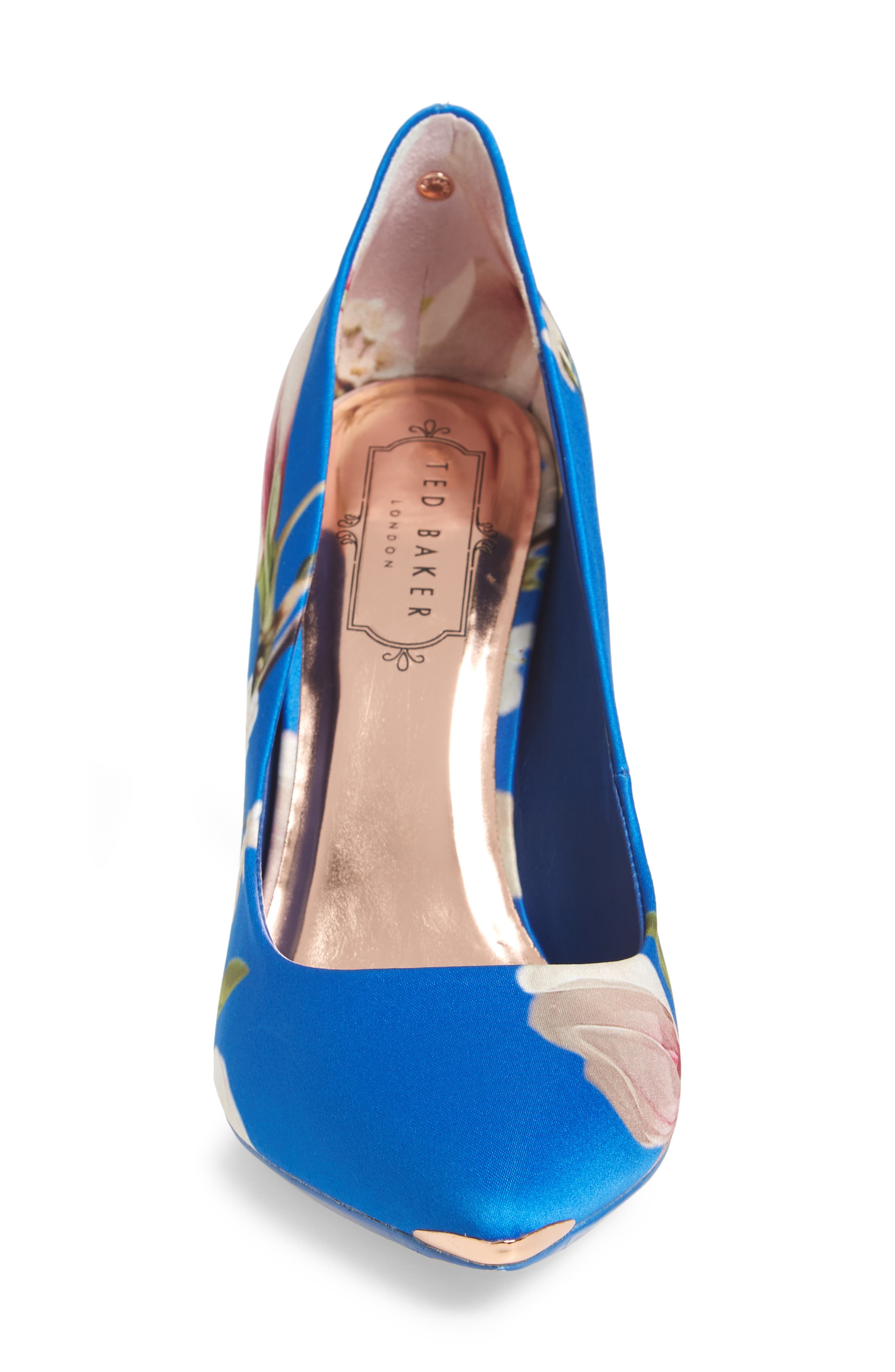 Hallden Pump, Alternate, color, BLUE HARMONY PRINT FABRIC