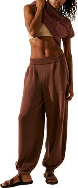 Free People Free-est Freya Short Sleeve Sweater & Pants Set