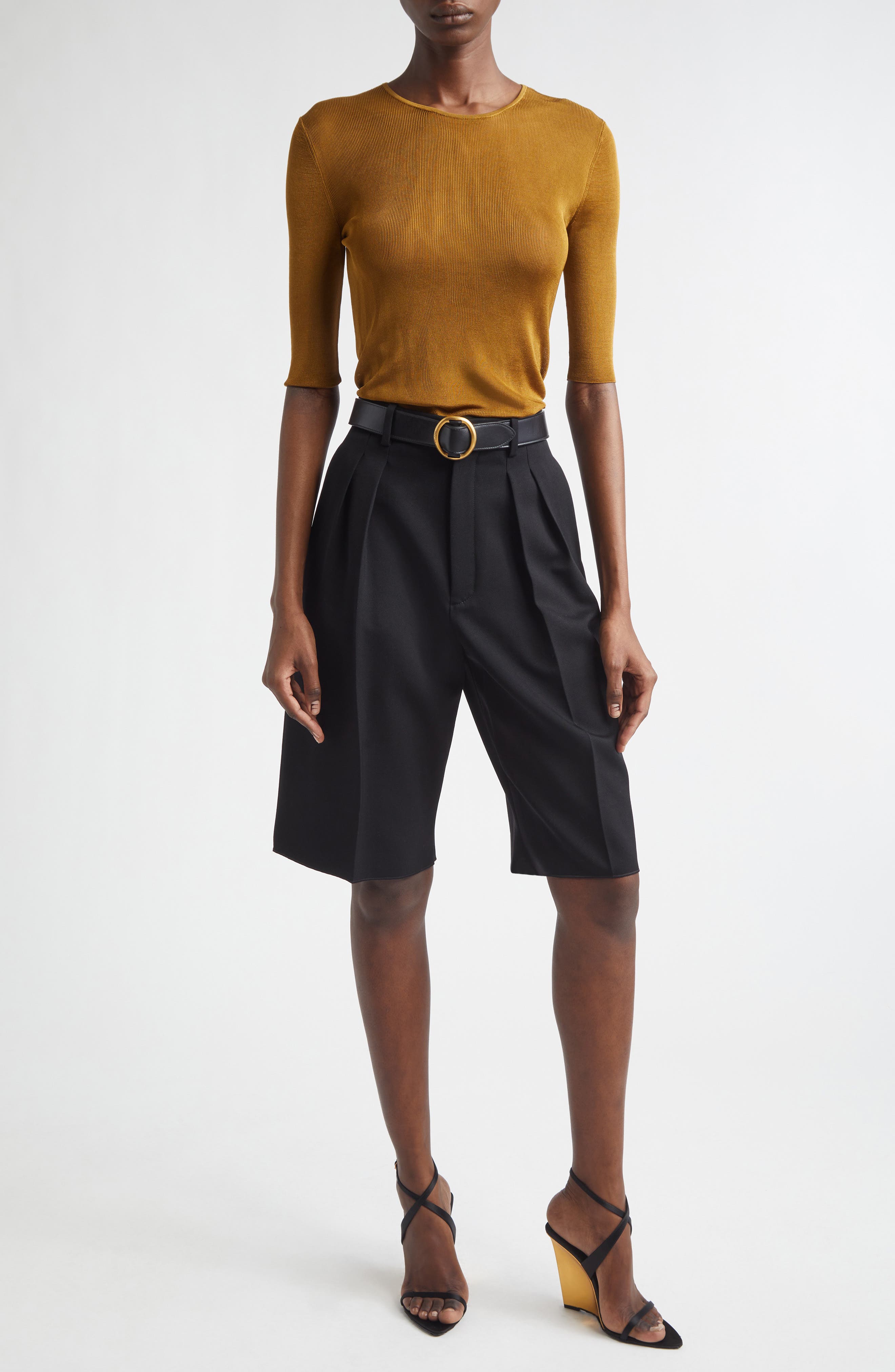 Viscose Rib Sweater - image 2