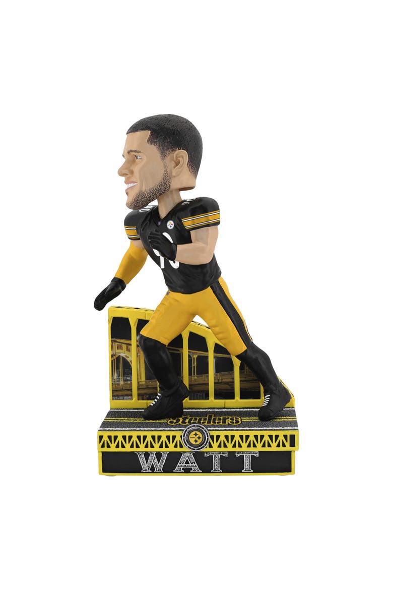 TJ Watt (Pittsburgh Steelers) Steel City Bobblehead, Main, color, Multi-Color
